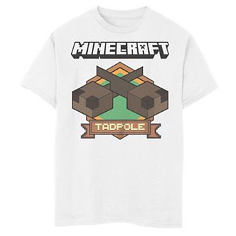 Boys 8-20 Minecraft Tadpoles Badge Graphic Tee