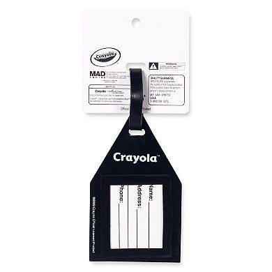 Crayola Face Luggage Tag