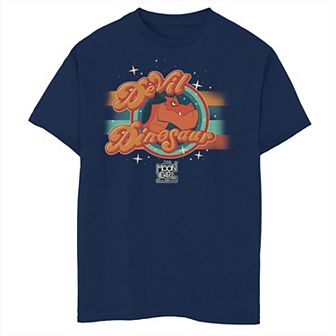 Boys 8-20 Marvel Moon Girl and Devil Dinosaur Retro Portrait Graphic Tee