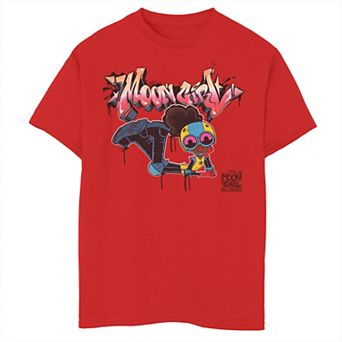 Boys 8-20 Marvel Moon Girl and Devil Dinosaur Lunella Graffiti Graphic Tee