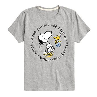 Boys 8-20 Peanuts Good Things Are Coming Graphic Tee