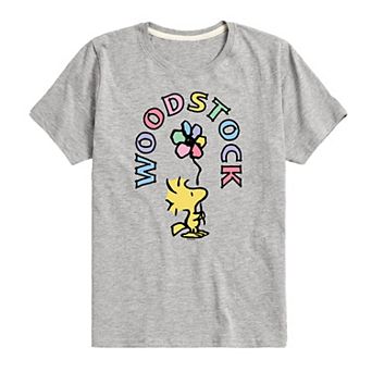 Boys 8-20 Peanuts Woodstock Flower Graphic Tee