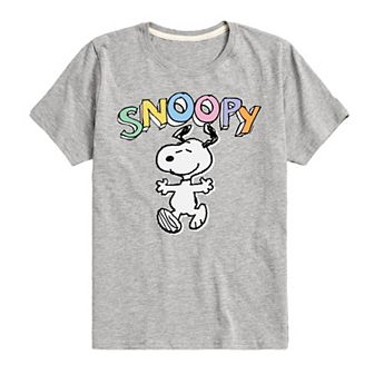 Boys 8-20 Peanuts Snoopy Sketchy Graphic Tee