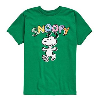 Boys 8-20 Peanuts Snoopy Sketchy Graphic Tee
