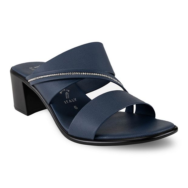 navy blue dress sandals for women Ingrims Navy suede / 40
