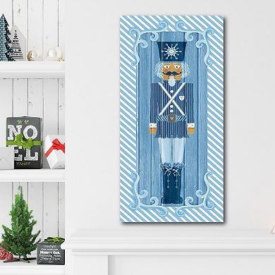 COURTSIDE MARKET Nutcracker Panel III Canvas Wall Art