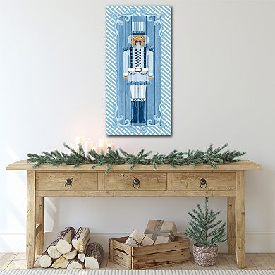 COURTSIDE MARKET Nutcracker Panel IV Canvas Wall Art