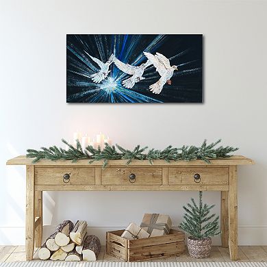 COURTSIDE MARKET Three Spirits Canvas Wall Art