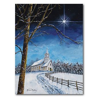 COURTSIDE MARKET Bright Star Canvas Wall Art