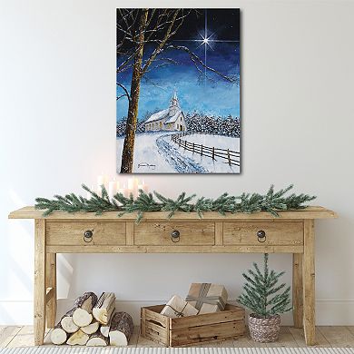 COURTSIDE MARKET Bright Star Canvas Wall Art