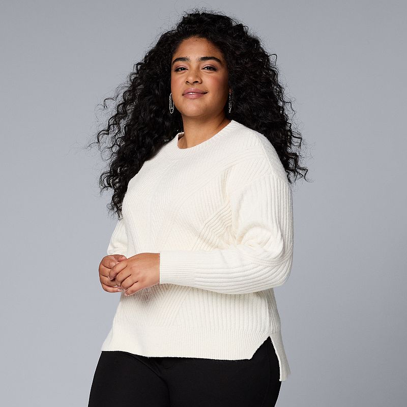 Kohls plus shop size womens sweaters