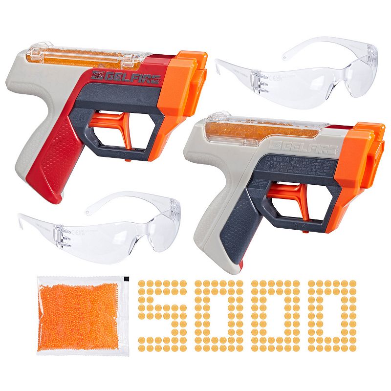 NERF Pro Gelfire Dual Wield Blasters - 2pk