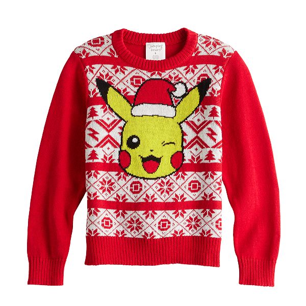 Pokemon christmas outlet sweaters