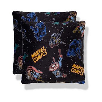 The Big One® Marvel Printed Plush 2-Pack Pillow Set