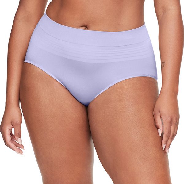 Warners No Pinching, No Problems® Dig-Free Comfort Waist with Lace Smooth and Seamless Brief RS1501P