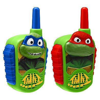 KIDdesigns Teenage Mutant Ninja Turtles Leonardo & Raphael Walkie Talkies