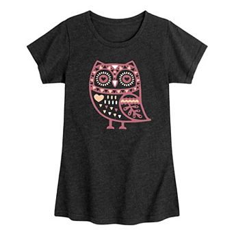 Girls 7-16 Boho Owl Graphic Tee