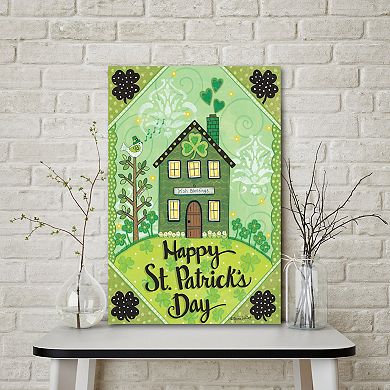 COURTSIDE MARKET Happy St. Patrick's Day Wall Art