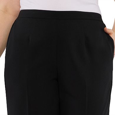 Plus Size Alfred Dunner Feeling New Classic Fit Short Length Pants