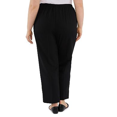 Plus Size Alfred Dunner Feeling New Classic Fit Average Length Pants