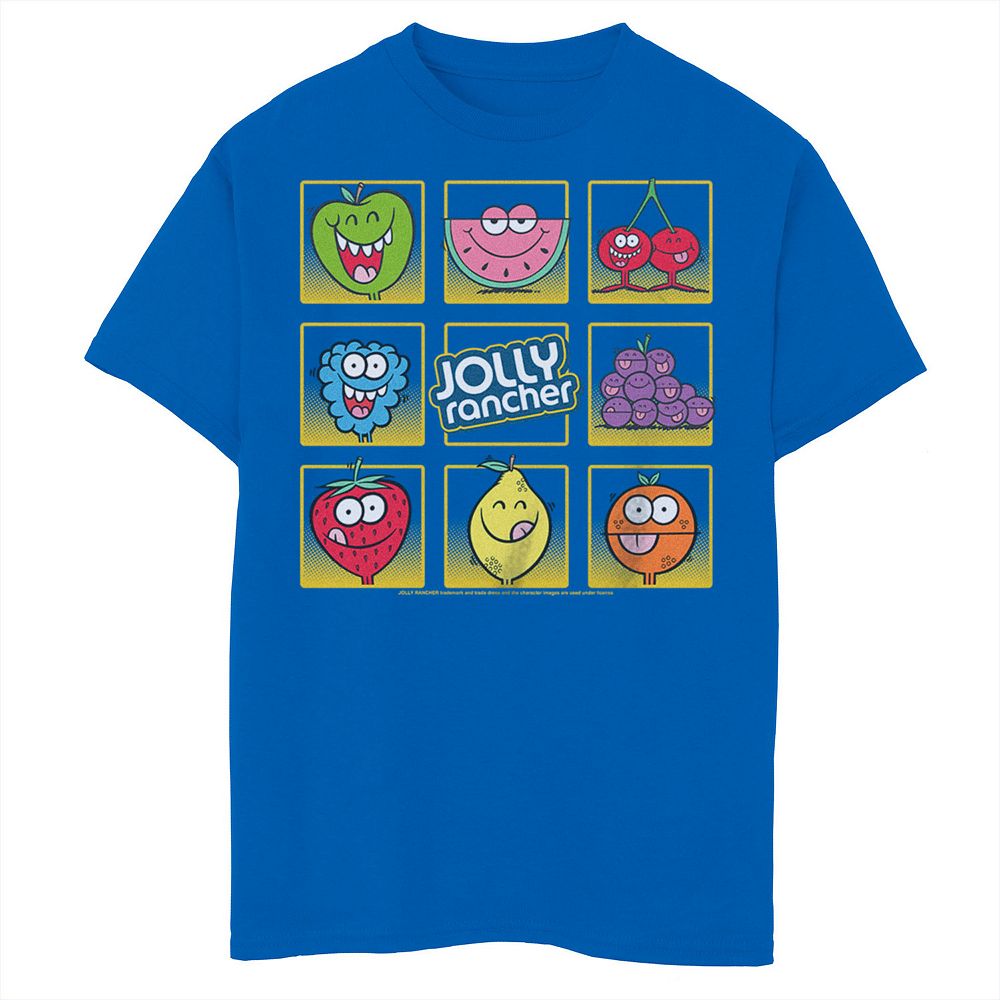 Boys 6-20 Jolly Rancher Fruit Flavors Boxes Graphic Tee