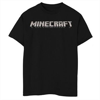 Boys 8-20 Minecraft Simple Logo Graphic Tee