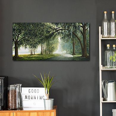 COURTSIDE MARKET Lake Shore Drive Canvas Wall Art