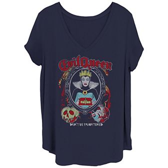 Juniors' Plus Size Disney Snow White Evil Queen Graphic Tee