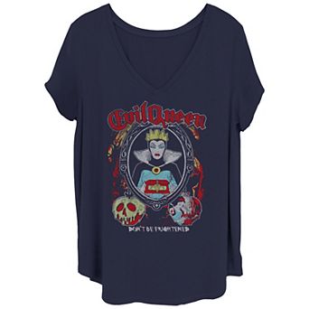 Juniors' Plus Size Disney Snow White Evil Queen Graphic Tee