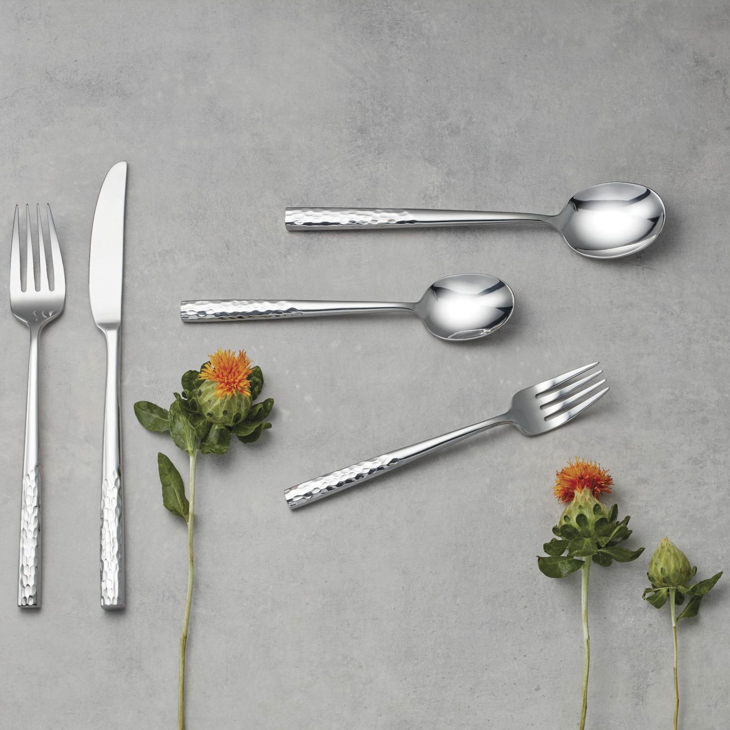 Ensemble De Couverts 20 Pièces « Arezzo » Or Brossé | Linen Chest