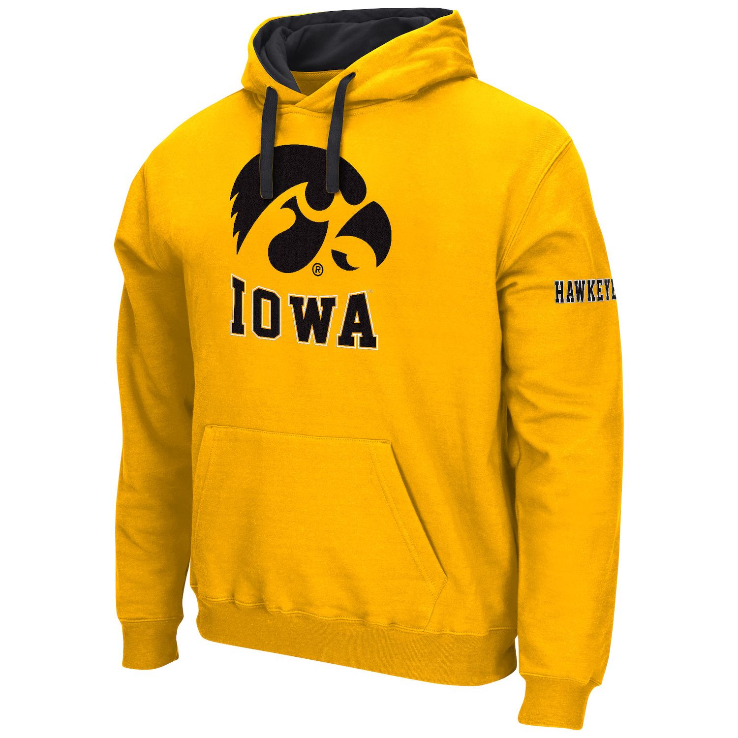 Gold iowa hawkeye outlet sweatshirt