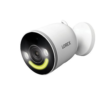 Lorex 4K Spotlight Indoor/Outdoor Wi-Fi 6 Security Camera with Smart Security Lighting
