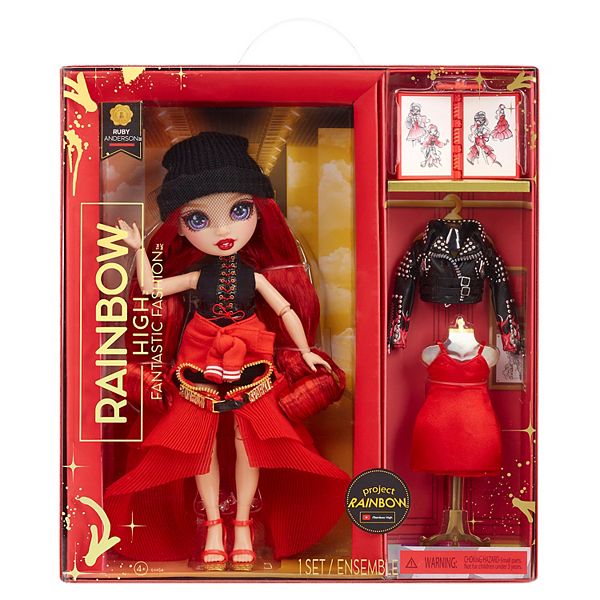 MGA Rainbow High Ruby Red Fantastic Fashion Doll