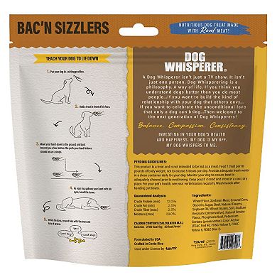 Dog Whisperer Bacon Sizzlers Dog Treats