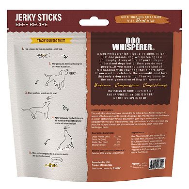 Dog Whisperer Beef Jerky Sticks Treat