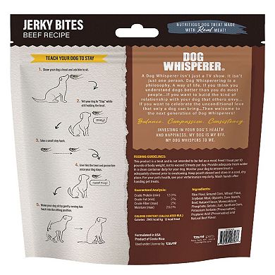 Dog Whisperer Beef Jerky Bites Treats