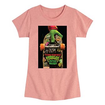 Girls 7-16 Teenage Mutant Ninja Turtles Mutant Mayhem Poster Graphic Tee