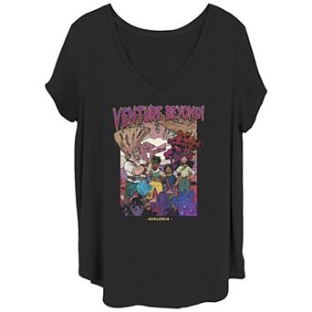Disney's Strange World Juniors' Plus Size Venture Beyond Avalonia Graphic Tee