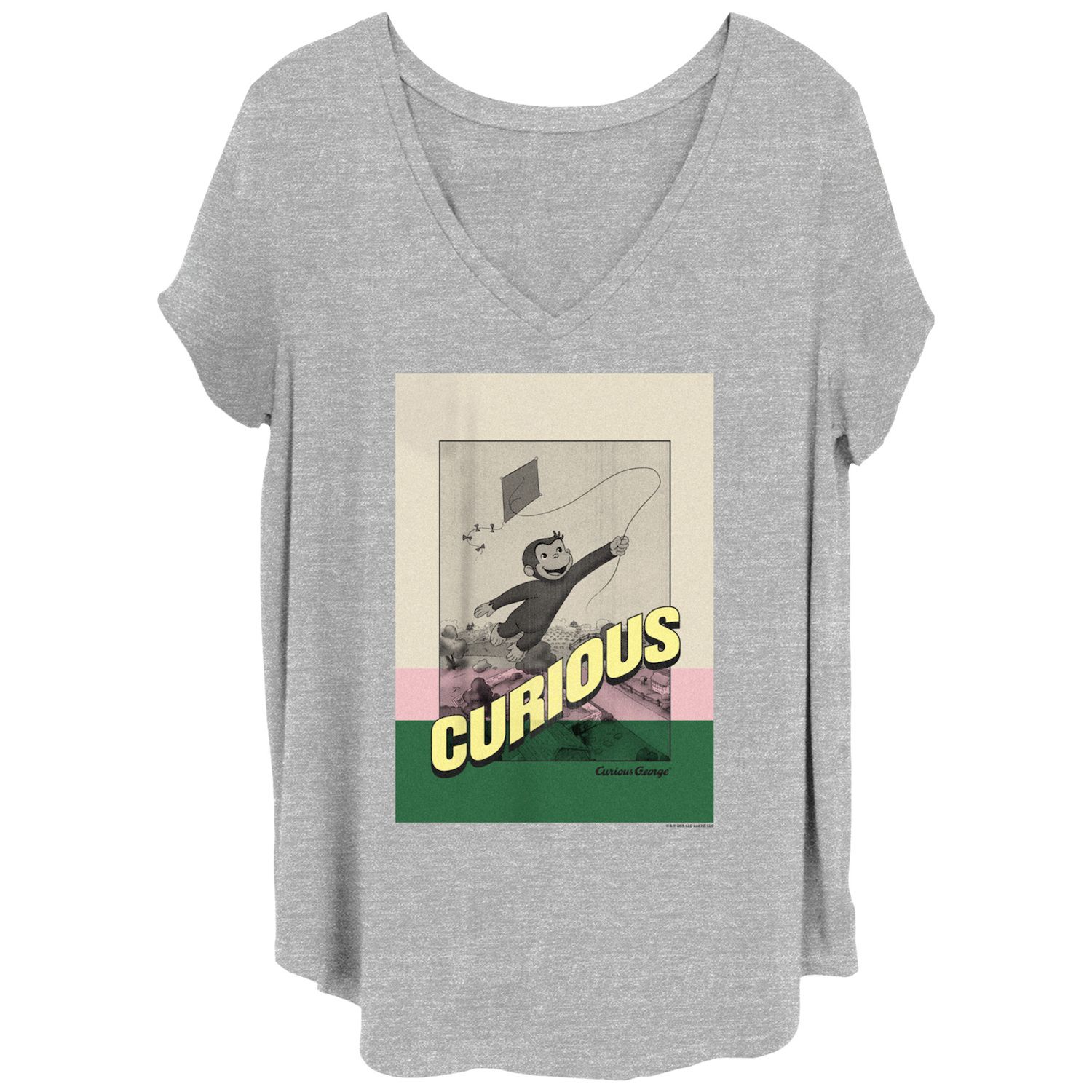 curious george graphic tee