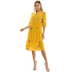 Kohls yellow outlet dress