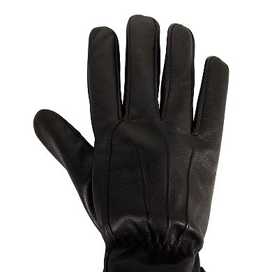 Men's Dockers® Trigger Finger Leather Touchscreen Gloves