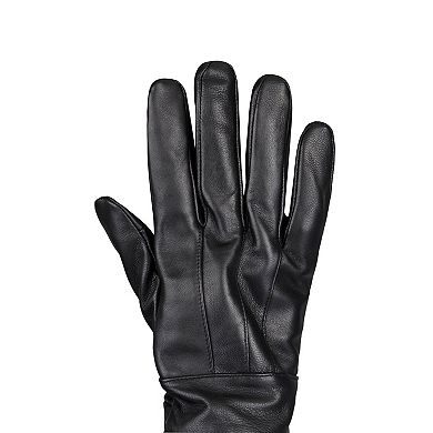 Men's Dockers® Cuffed Leather Touchscreen Gloves