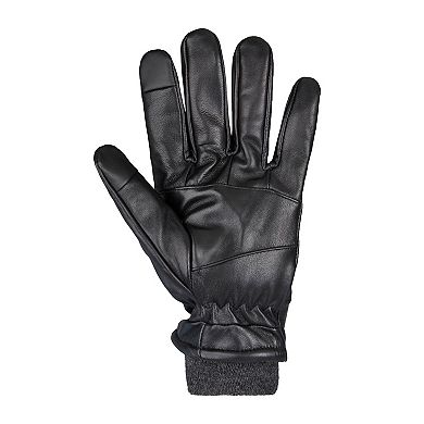 Men's Dockers® Cuffed Leather Touchscreen Gloves