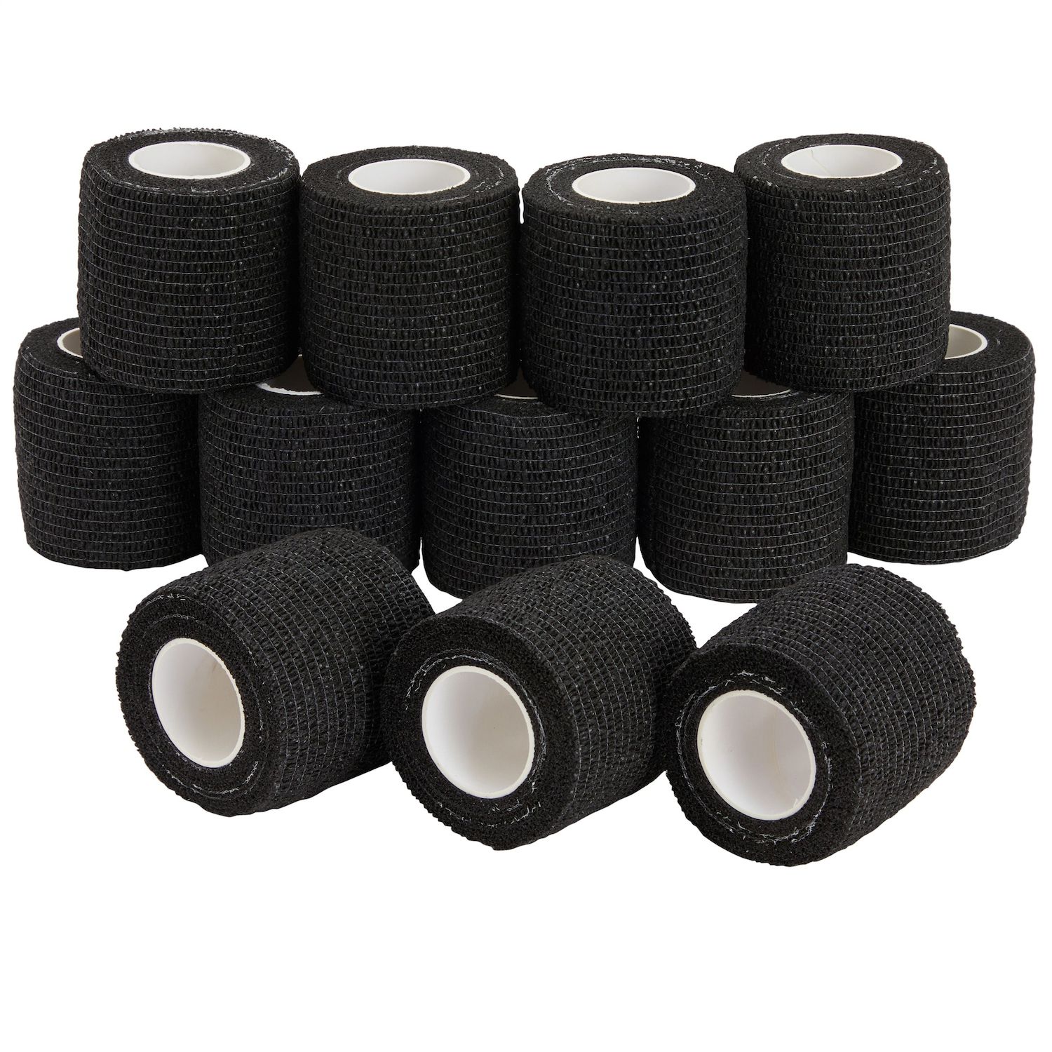 10 Pack Adhesive Foam Padding 1/4 Inch Thick Neoprene Rubber Sheets (Black,  6x6 in)