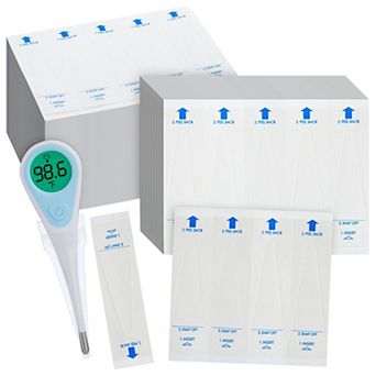 Juvale 300 Pack Digital Thermometer Covers Disposable, Thermometer Sleeves Disposable (3.75 x 1 in