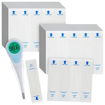 Juvale 100 Pack Digital Thermometer Covers Disposable, Thermometer Sleeves Disposable (3.75 x 1 in