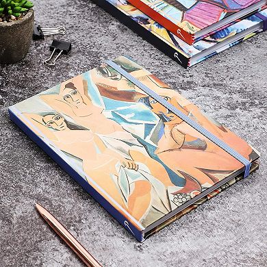 The Gifted Stationery Pablo Picasso Hard Cover Diary Notebooks, 160 Lined Pages (7 x 5 in, 3 Pack)