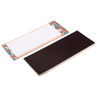 6-pack To-do-list Magnetic Notepad, Floral Designs, 60 Sheets Per Pad