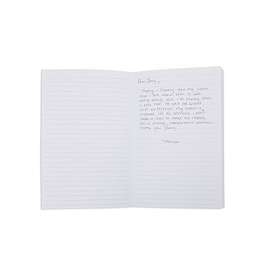 Marble Soft Cover Journals, Lined Pages, 80 Sheets Each (5.25 x 8.25 In, 2 Pack)