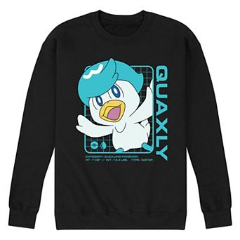 Men's Pokemon Quaxly Stats Fleece Sweatshirt